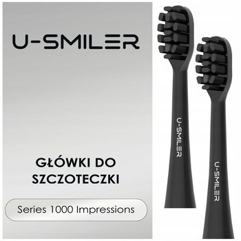 2 GŁÓWKI KOŃCÓWKI SZCZOTECZKI SONICZNEJ U-SMILER - U-Smiler