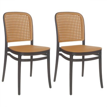 2 krzesła WIKO czarne - BMDesign