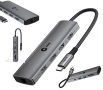 2 monitory Więcej Portów i Ładowanie Jednym Kablem HUB USB-C 100W Dell