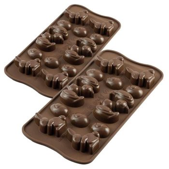 2 silikonowe foremki na czekoladki wielkanocne - Youdoit