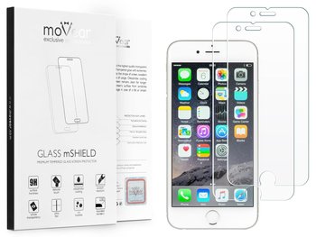 2 szt. moVear GLASS mSHIELD 2.5D MATT na iPhone 6 Plus / 6s Plus Matowe Szkło Hartowane do etui, 9H - moVear