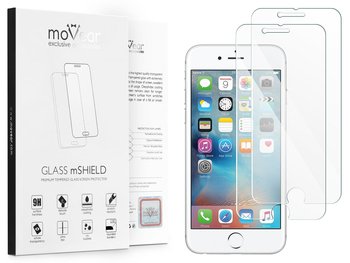 2 szt. moVear GLASS mSHIELD 2.5D na Apple iPhone 6 / 6s Szkło Hartowane do etui, 9H - moVear