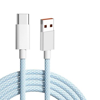 2 sztuki kabli USB typu C o długości 6,6 stopy do Samsung Galaxy Tab A7 10,4", Tab A7 Lite 8,7", Tab A8.0 10,5", Tab S8 S7 S6/Lite S4 S3 - niebieski - other