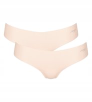 2 SZTUKI Majtki STRINGI damskie Sloggi ZERO Modal 2.0 Hipstring beżowe S Sloggi