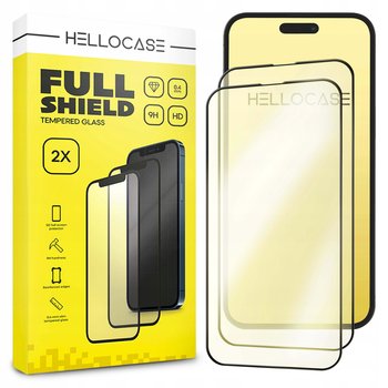 2 Sztuki | Szkło Hartowane Do Iphone 13 Pro Max Pełne Na Cały Ekran Folia - Hello Case