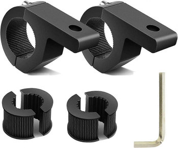 2 x 19-30 mm zaciski pałąka bezpieczeństwa do bagażników dachowych i świateł LED do pojazdów terenowych i SUV-ów - Inny producent