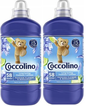 2 x Coccolino Creations Niebieski z bergamotką płyn do płukania tkanin 1.45l (58 prań) - Coccolino