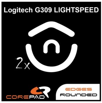 2 x CorePad Ślizgacze Logitech G309 LIGHTSPEED Wireless - Corepad