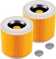 2 x Filtr powietrza KARCHER WD 2 3 SE 4001 6.414-552.0 - solidne
