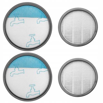 2 X Filtry Hepa Do Odkurzacza Rowenta Swift Power Cyclonic Zr904301 - Areose