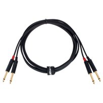 2 x Jack 6.3mm mono 3m pro snake TPI-Twin 3.0 Thomann