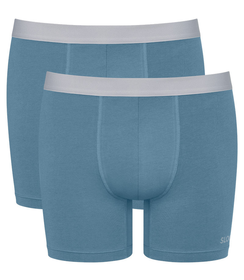 Sloggi MEN GO SMOOTH BRIEF 2 PACK - Slip - black/multicolore