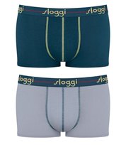 2 X Majtki Męskie Sloggi Men Start Hipster C2P Box-XXL