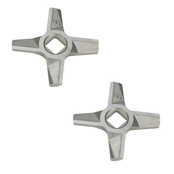 2 X Nożyk Dwustronny Numer 8 Do Maszynki Zelmer - OEM