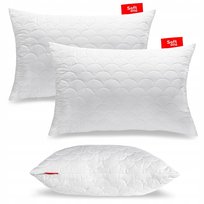 2 X Poduszka 50X70 Antyalergiczna Gruba Zamek