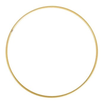 2 złote metalowe pierścionki Ø 25 cm - Youdoit