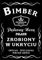 20 ETYKIETY NA BIMBER wódkę naklejki ślub etykieta naklejka alkohol PR 496