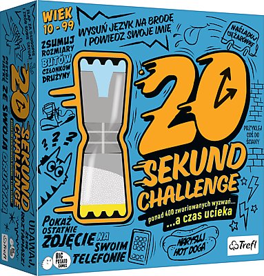 20 sekund challenge, 01934, gra planszowa, Trefl