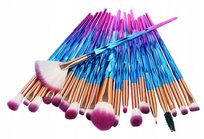 20 X Zestaw Pędzli Do Makijażu Unicorn Jednorożec