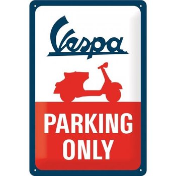 22282 Plakat 20x30 Vespa Parking Only - Nostalgic-Art Merchandising Gmb