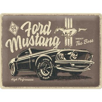 23311 Plakat 30x40 Ford Mustang The Boss - Nostalgic-Art Merchandising Gmb