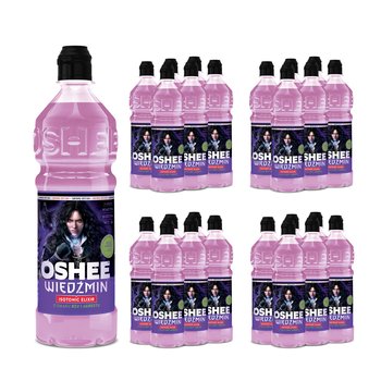 24x OSHEE Isotonic Drink Wiedźmin bez - agrest 750 ml - Oshee
