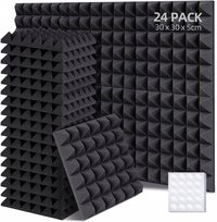 24X Pianka Akustyczna Pianki Wygłuszające 30 X 30 X 5Cm + Naklejki Studio Inny producent
