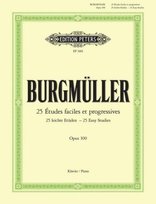 25 leichte Etüden op. 100 Burgmuller Friedrich