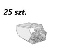 25xZłączka instalacyjna do przewodów sztywnych maks. 2.5mm² 2-przew. EDO202 EDO Technic