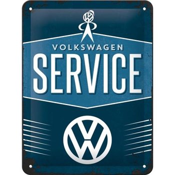 26184 Plakat 15 x 20cm VW Service - Nostalgic-Art Merchandising Gmb