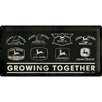 27023 Plakat 25 x 50cm John Deere - Grow - Nostalgic-Art Merchandising Gmb