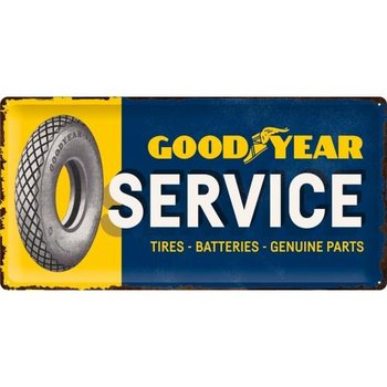 27024 Plakat 25 x 50cm Goodyear - Servic - Nostalgic-Art Merchandising Gmb