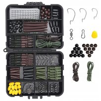 272 HAKÓW WĘDKARSKICH, AKCESORIA WĘDKARSKIE, ZESTAW WĘDKARSKI Z HACZYKAMI