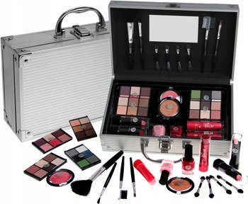 2K, zestaw do makijażu z kuferkiem - 2K