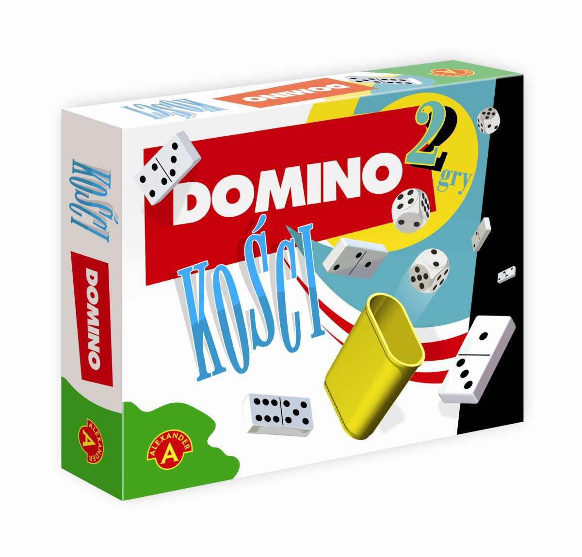 2w1 Domino i Kości, gra logiczna, Alexander