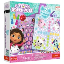 2w1 Koci domek Gabi, gra planszowa, Trefl Trefl