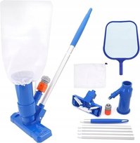 2W1 ODKURZACZ DO CZYSZCZENIA DNA BASENU ZESTAW DO MAŁYCH BASENÓW I SPA