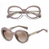 2W1 Okulary Clip-On Zerówki Oprawki Komputera + Nakładka Przeciwsłoneczna