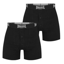 2x Bokserki czarne LONSDALE męskie w pudełku, Rozmiar 4XL