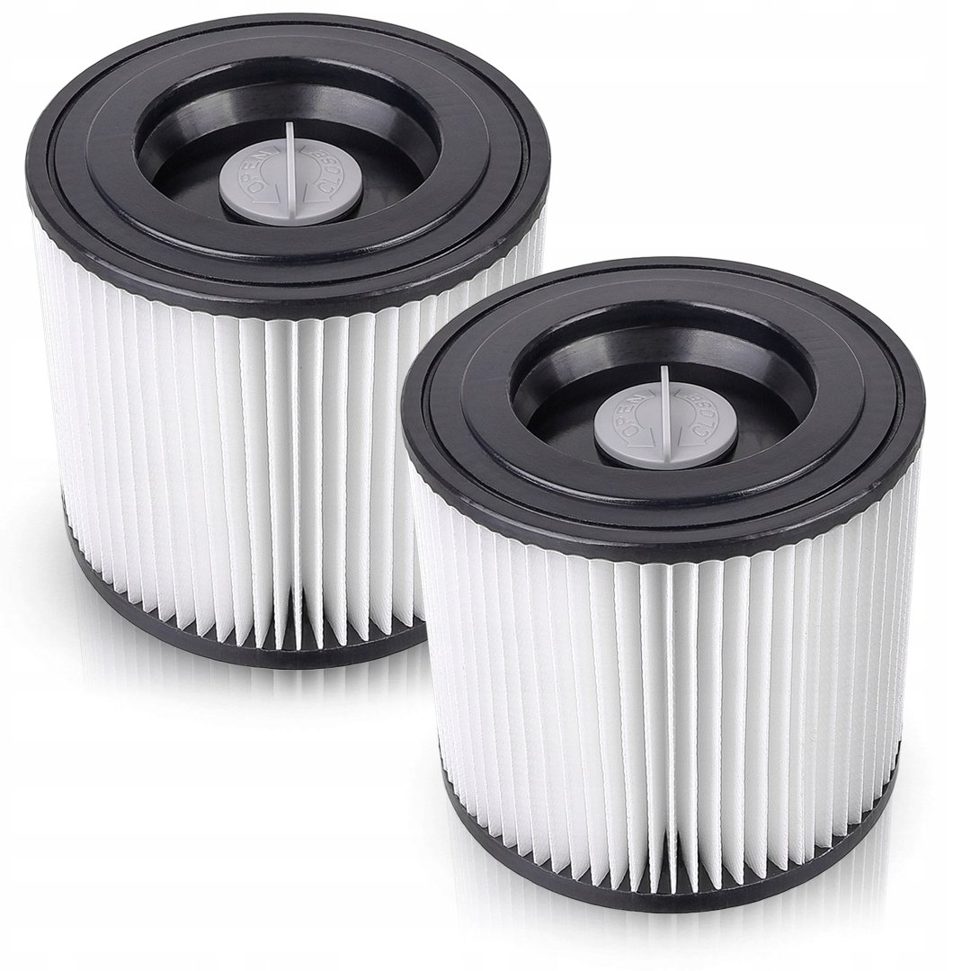 2x Filtr Zmywalny Karcher Mv2 Mv3 Wd2 Wd3 Se 4001 A2004 Wd3.200 Wd 2.200-Zdjęcie-0