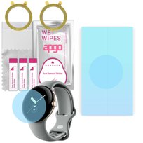 2x Folia hydrożelowa do Google Pixel Watch 2 -  apgo HD HQ FLEX Smartwatch Hydrogel Protection Ochrona na ekran smartwatcha