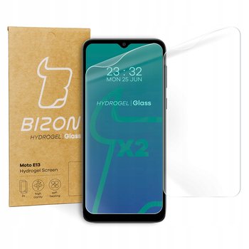 2X Folia Hydrożelowa Na Ekran Bizon Do Moto E13 - Bizon