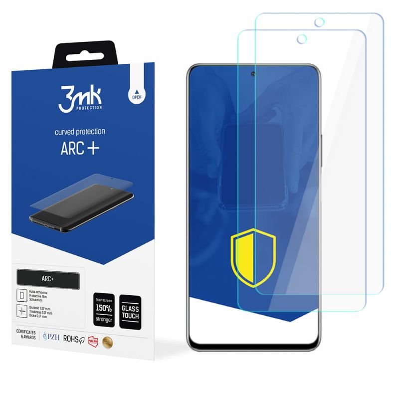 3MK 2x Folia na zaokrąglony ekran do do Honor X30 - 3mk ARC+