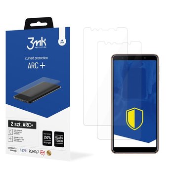 2x Folia na zaokrąglony ekran do do Samsung Galaxy A7 2018 - 3mk ARC+ - 3MK