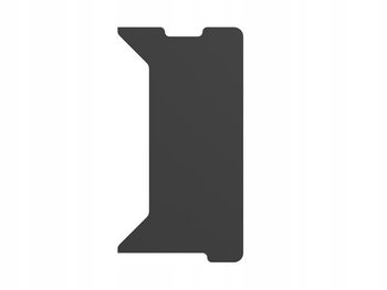 2x Genesis Holm Modular - Blat boczny do biurka, prawy, 40cm, czarny - Inny producent