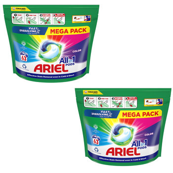 2x Kapsułki do prania ARIEL All-in-1 PODS Color 63 prania 63 szt - Ariel