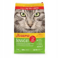 2X Karma dla kota JOSERA SensiCat Drób 10 kg + 1 kg