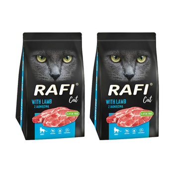 2x Karma sucha dla kota RAFI CAT z jagnięcią 1,5 kg - Rafi