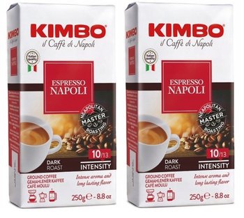 2x Kawa mielona KIMBO Espresso Napoletano Coffee Ground 250 g - Kimbo