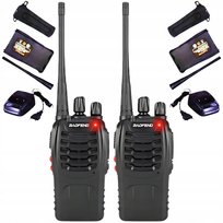 2X Krótkofalówka Walkie Talkie Baofeng BF888S Do 8KM Zasięgu 12H Baterii